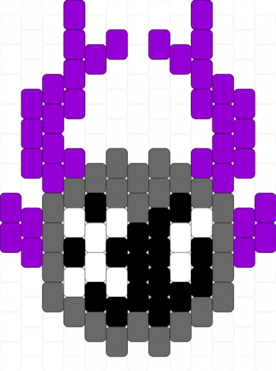 Dom Charm (PHIGHTING!) - gray,purple,phighting,roblox,dom,the flipside,flipside
