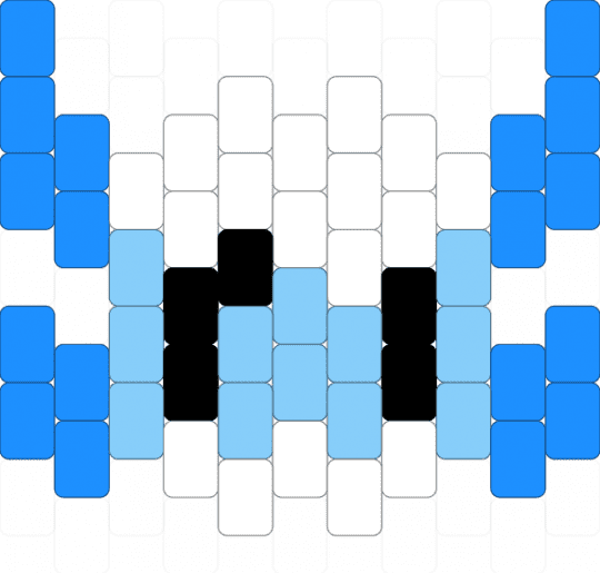 Rocket Charm (PHIGHTING!) - white,light blue,phighting,roblox,rocket