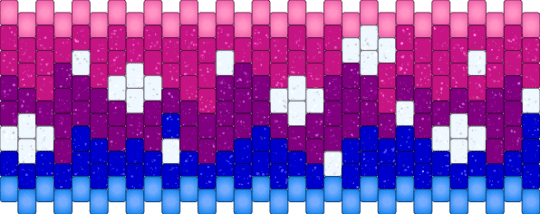 Bi Galaxy Cuff - bisexual, galaxy, pink, pride, space, star