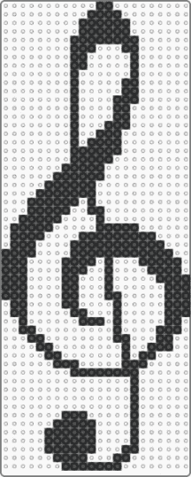 Treble clef - black,treble clef,music,classical music,musician
