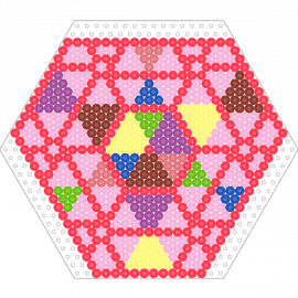 diamond - diamond,geometric,colorful,hexagon