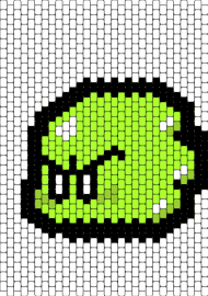 Pico Icon - pico,newgrounds,blob,character,neon,green