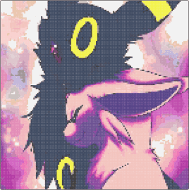 umbreon - espeon,umbreon,pokemon,affection,evolution,eevee,character,gaming,pink,yellow,black