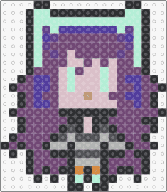 ertyhgrthgsrth - chibi,character,charm,purple,teal,gray