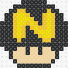 Northview High School Logo Mario Mushroom - northview,mushroom,high school,education,mario,nintendo,yellow,black