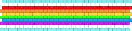 rainbow dash cuff - light blue