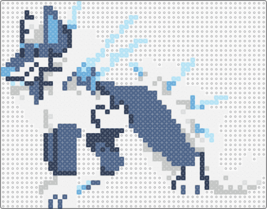 Wolfreeze -- Updated - blue,wolf,doodle world,roblox