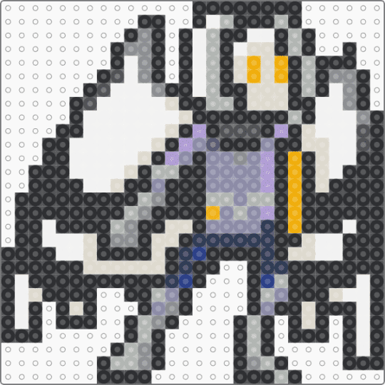 Lute Hazbin - black,beige,gray,hazbin