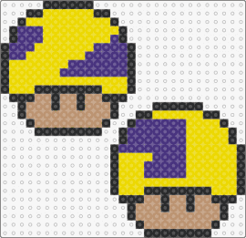 Wonder Twins shrooms - wonder twins,mushrooms,superheros,mario,mashup,nostalgia,yellow,purple,tan