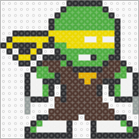 Jennika TMNT - jennika,tmnt,teenage mutant ninja turtles,character,brown,green,yellow