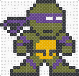 TMNT Donatello - donatello,tmnt,teenage mutant ninja turtles,character,karate,cartoon,tv show,green,purple