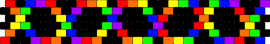 Rainbow loops - spiral,helix,dna,rainbow,dark,cuff,black