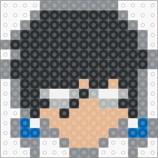 Ssbu Bayonetta icon - black,gray,beige