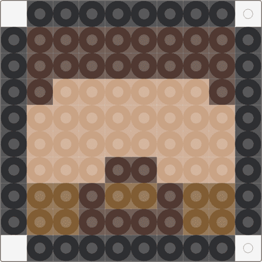Ssbu steve icon - brown,beige