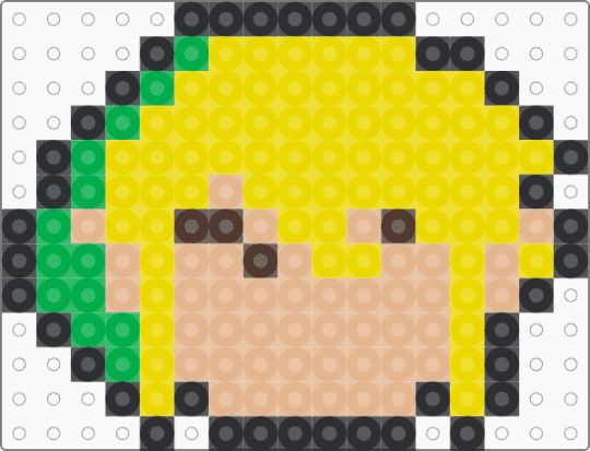 Ssbu toon link icon - yellow,beige