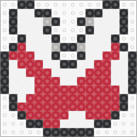 Ssbu pihranna plant icon - red