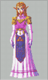 zelda - zelda,princess,legend of zelda,character,video game,dress,pink