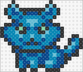 Blue Kitty - blue kitty,cookie clicker,cat,video game,blue