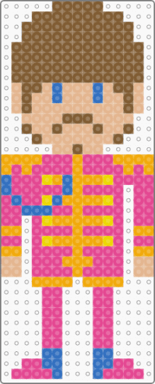 Ringo Starr Sgt. Pepper's Outfit - pink,tan,beige