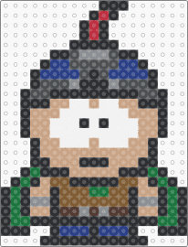 Ranger Stan Marshwalker - stan marsh,south park,costume,character,animation,tv show,tan,blue