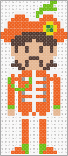 George Harrison Sgt. Pepper's Outfit - george harrison,beatles,band,music,orange,beige,brown