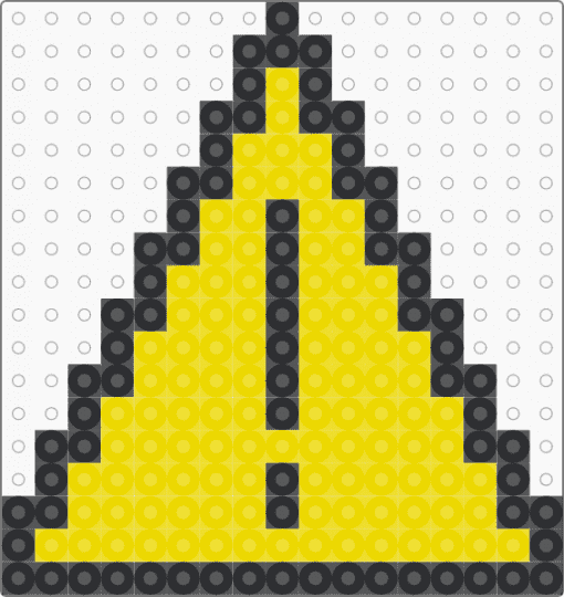 caution icon - black,yellow