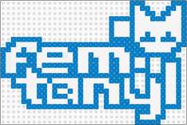 femtanyl chaser logo - white,blue