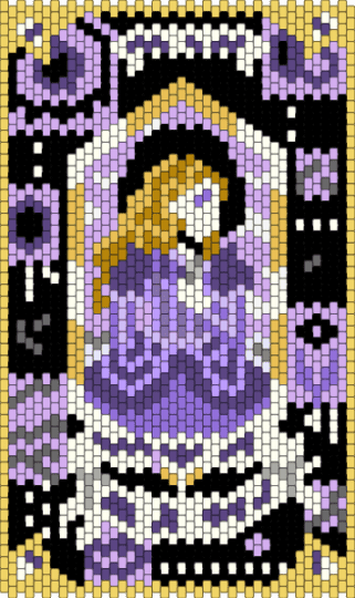 TSBIT panel - yellow,pink,purple