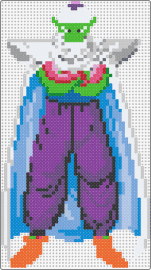 Piccolo (in progress) - piccolo,dragon ball z,character,anime,cape,tv show,purple,green,light blue