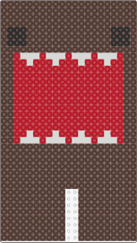 domo - domo,plush,character,mouth,brown,red