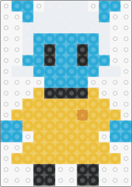 Andorian Crewmate (Star Trek) - andorian,star trek,alien,character,chibi,scifi,movie,yellow,light blue