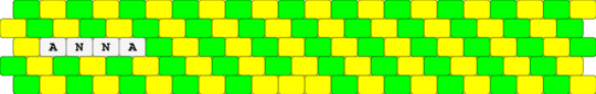 ANNA - green,yellow