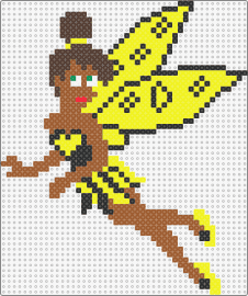 Tinker - tinkerbell,fairy,peter pan,character,winged,fantasy,disney,story,brown,yellow