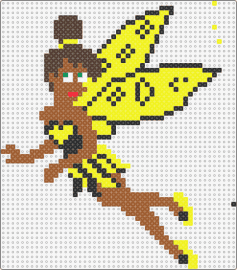 Tinker - tinkerbell,fairy,peter pan,character,winged,fantasy,disney,story,brown,yellow