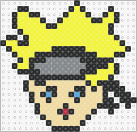 Nuro bubble gum - naruto,derpy,anime,meme,character,beige,yellow