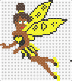 Tinker - tinkerbell,fairy,peter pan,character,winged,fantasy,disney,story,brown,yellow