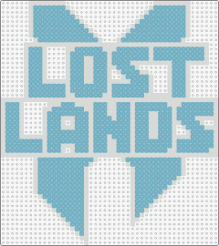 Lost Lands X Remix - lost lands,festival,excision,logo,music,edm,dubstep,glow in the dark,light blue