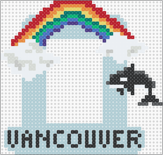 Vancouver Photo frame instax mini - teal,cotdtransparency