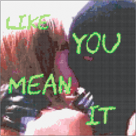 Like You Mean It BV - text,kids,green,black,pink