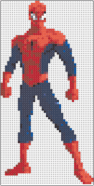 Spider-man (3x3) - spiderman,superhero,marvel,character,comic,costume,red,blue