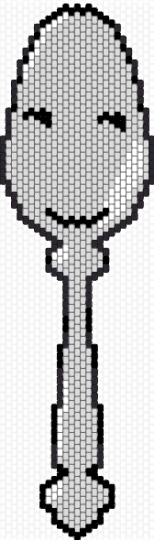 updated spoon bag AGAIN - white,silver spoon,inanimate insanity,osc,bfdi,ii,iii