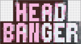 test - head banger,sign,text,bold,edm,music,dubstep,pink