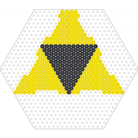 triangle 1 - triangle,geometric,hexagon,pyramid,striking,artful,symmetry,modern,shapes,yellow