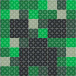 Creeper - enderman,minecraft,face,video game,black,green