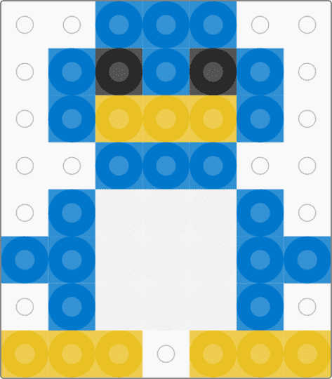 Mario penguin power up - blue,yellow