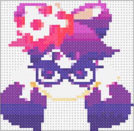 callie - callie,splatoon,character,video game,head,purple,white