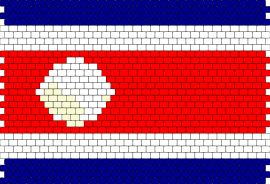 CostaRica Flag Wip - costa rica,flag,country,red,white,blue