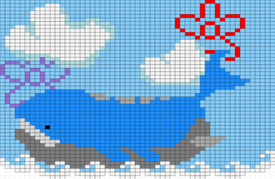 wailord - light blue