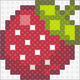 strawberry charm - strawberry,fruit,food,summer,red,green