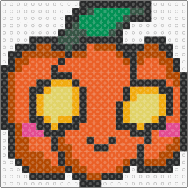 jack-o-lantern - jackolantern,pumpkin,cute,spooky,halloween,smile,orange,yellow,green